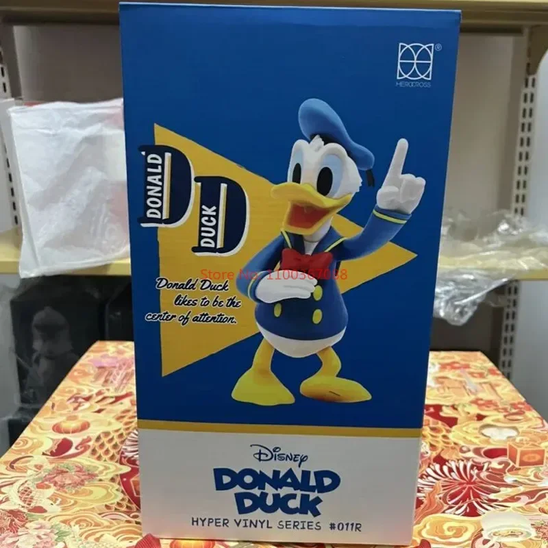 Disney trend ige süße Donald Ente 31cm hoch kann handgemacht Online-Promi-Spiel Dekoration Modell Figur Puppe Spielzeug Geburtstags geschenke sein