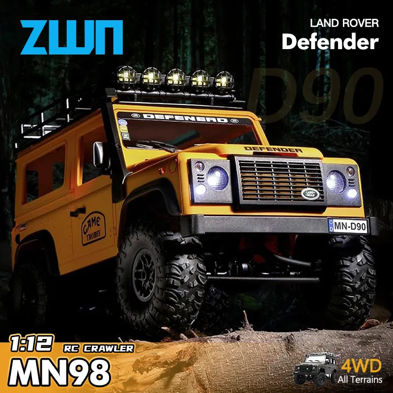 

Радиоуправляемая модель MN99s MN98 1:12 MN RTR, внедорожник 4WD 2.4G, краулер-вездеход на пульте управления, масштаб 1/12