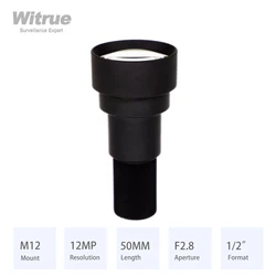Witrue 4K M12 Lens Long Distance View 50MM F2.8 1/2