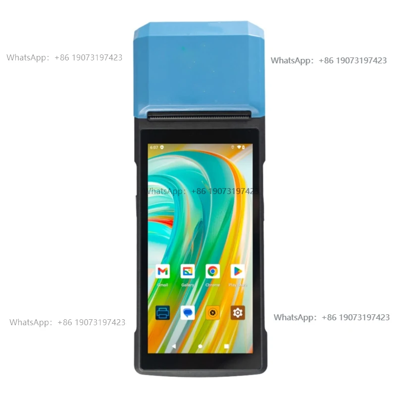 H10S Portable Android 13/14 4g POS end point payment Pos Handheld Pos with 58mm thermal printer NFC
