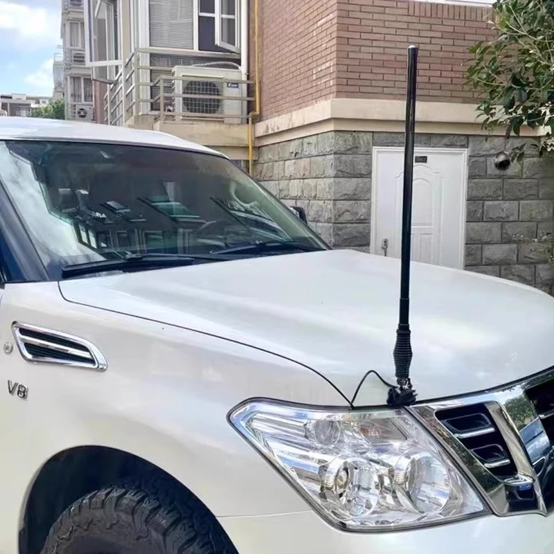 Car radio intercom antenna, off-road vehicle modification, GME antenna, fence bar decoration, thick antenna, 0.7/1.2 meters