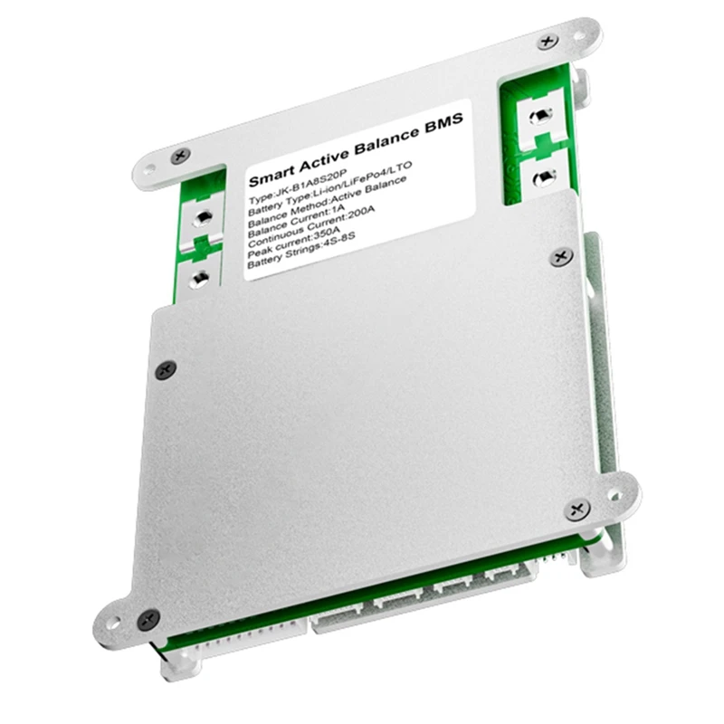 JK Smart 200A JKBMS Active Balance BMS For Li-Ion Lifepo4 3S 4S 5S 6S 7S 8S Batteries With BT Connectivity