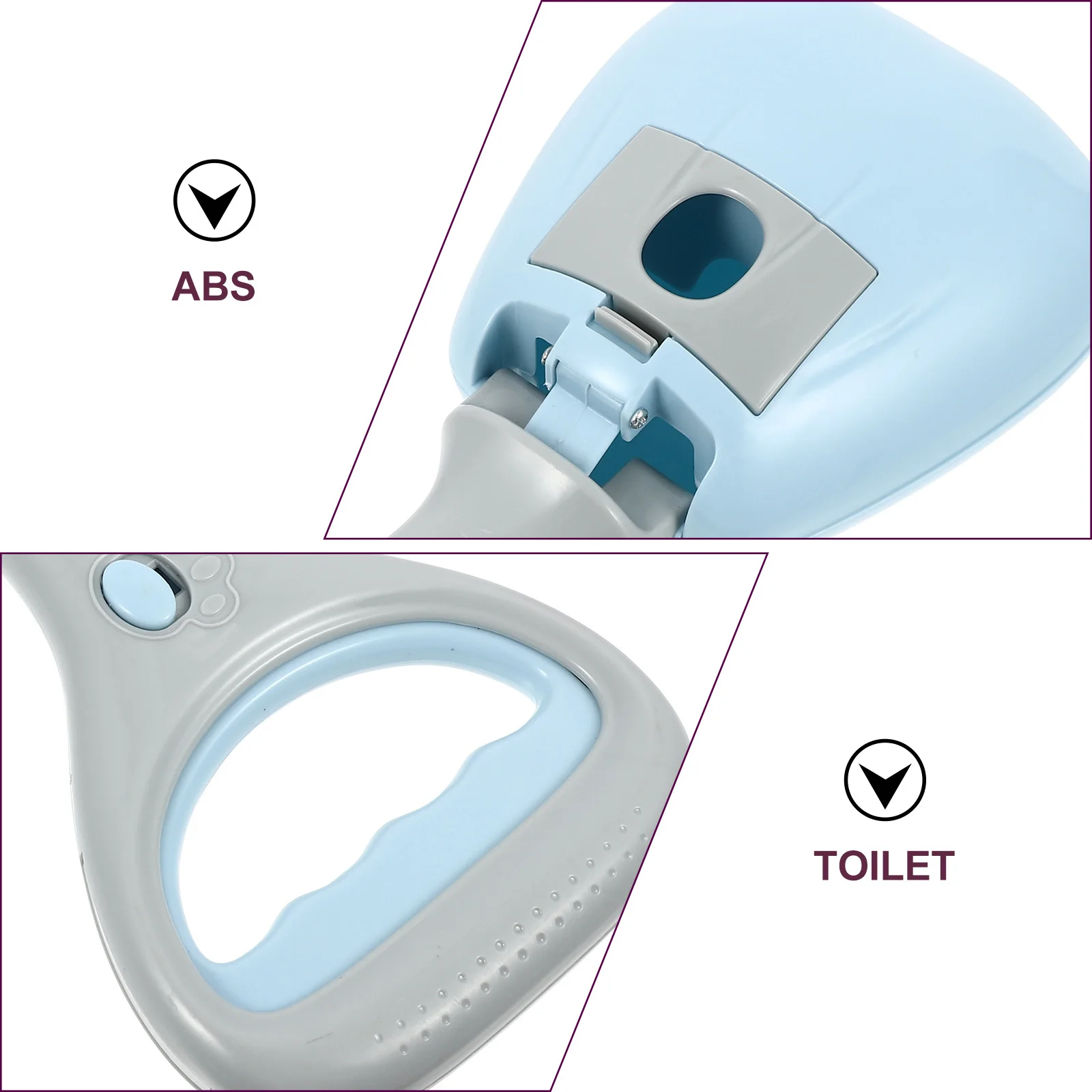 

Dog Poop Picker Pet Pooper Scooper Durable Plastic Waste Pickup Tool For Dogs Cats Outdoor Clean Supplies Pet Accessories