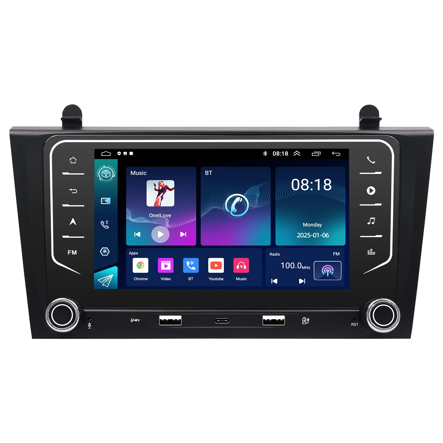 7“Android Car Radio For North American Teana 2008 to 2012 CarPlay Auto GPS Nav Bluetooth Steering Control