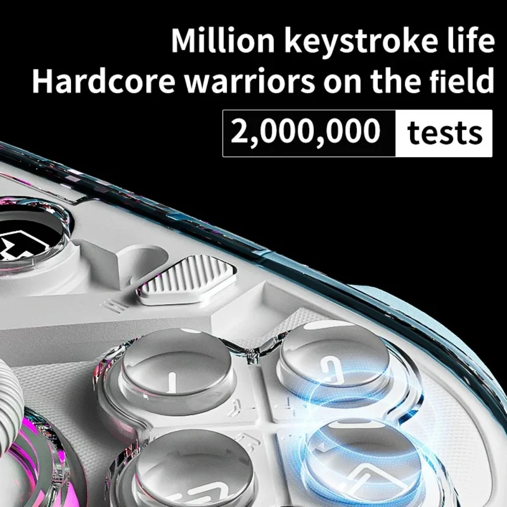 Aolion K10 SWITCH Computer Telefono Wireless Bluetooth STEAM Hall Joystick Monster Hunting Wilderness Controller di gioco