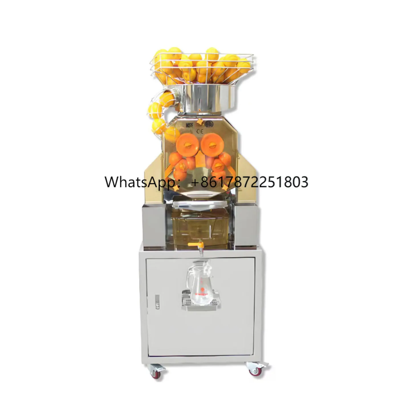 

Automatic Orange Juicer Machine Commercial Electric Juicer Multifunctional Orange Lemon Blend Juice Processing Machines Juicer