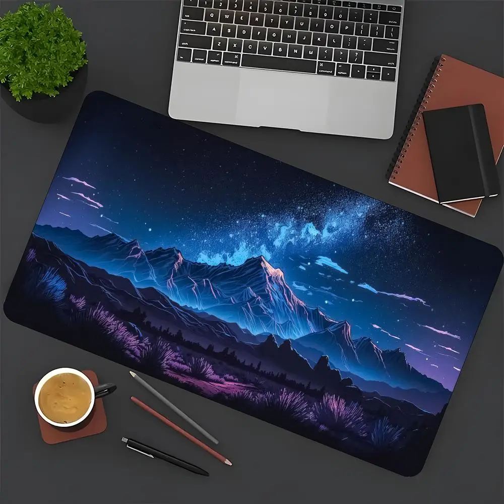 

Aurora Large Mouse Pad, Office Pad, Rubber Anti-Slip Retro Style Mouse Pad Desk Pad, Pc Accessories ，Desk Accessories.