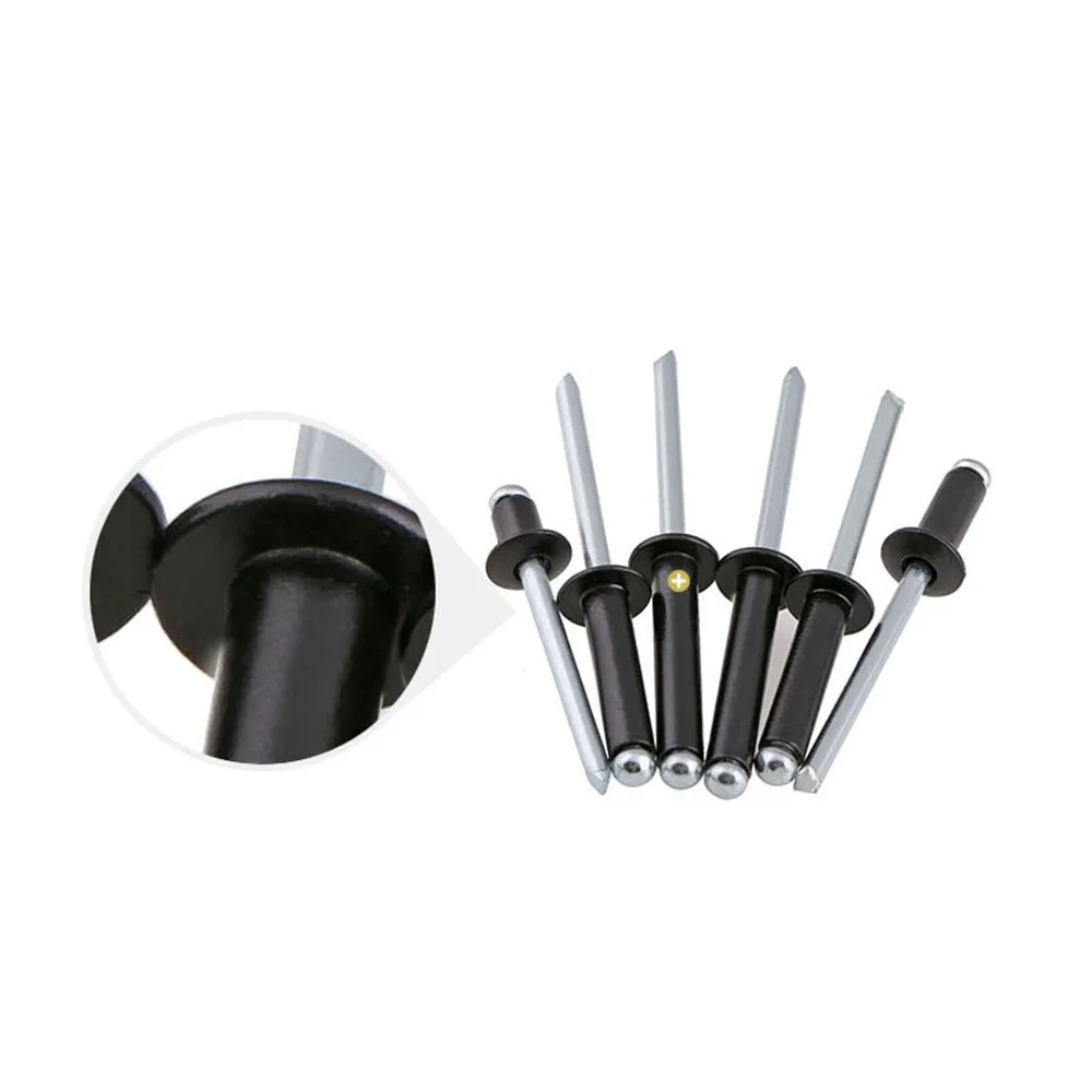 20/50Pcs Dome Head Blind Rivets Steel Shank Mandrel Exhaust Rivets M2.4 M2.8 M3.2 M4 M5 Aluminium Rivet Length=4-30mm