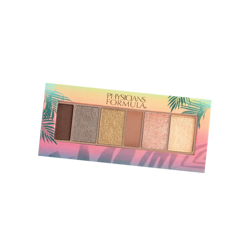 PF ワイルド アイシャドウ パレット 6 色本物の新しいスタイルの色付きブラウン脈動ピンク防水長持ち簡単メイク