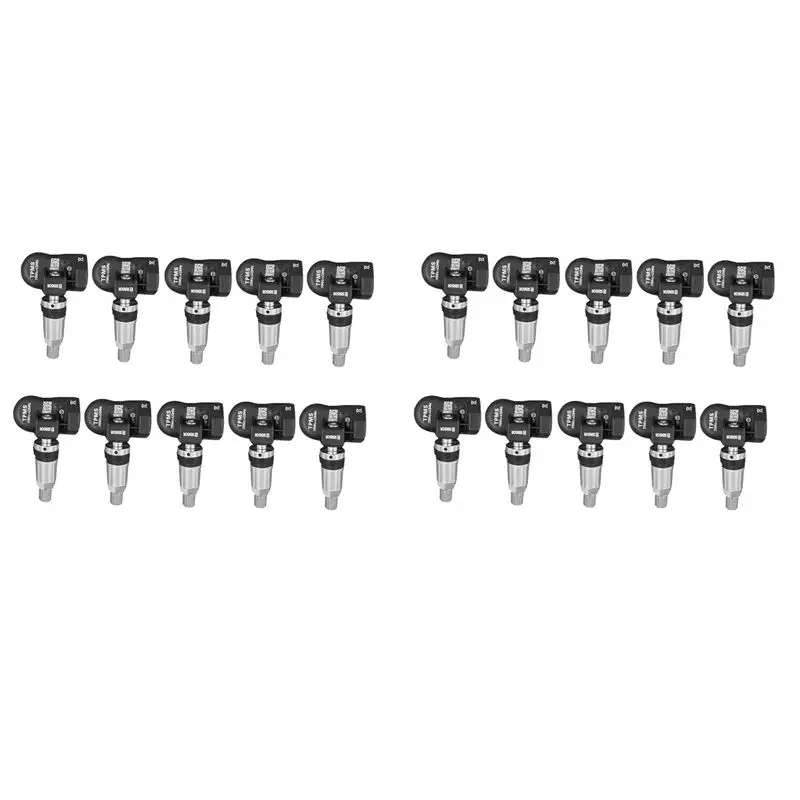

20Pcs TPMS Tire Pressure Sensor Programmable For Autel Tool TS408 TS508 ITS600 315MHZ+433Mhz 2 In 1 MX Sensor Monitor-AS55