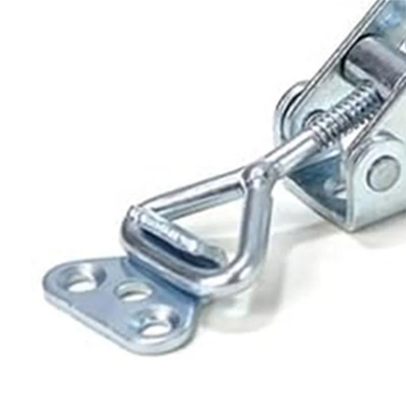 Penjepit Toggle Latch Aksi Tarik 20332-P2 Kapasitas Penahan 4001 - 220 Lb dengan Pegangan Pegangan Vinil Merah, 16 Pak Pemasangan Mudah