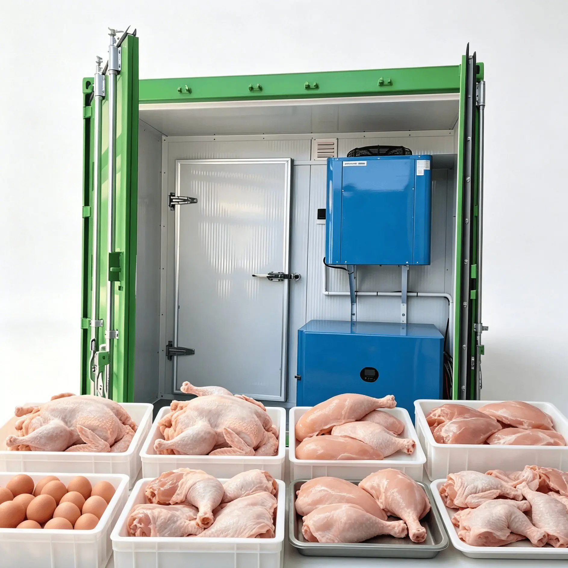 Mobile Cold Storage Constant Temperature Cold Room for Flower Fresh Keeping and Plant Preservation