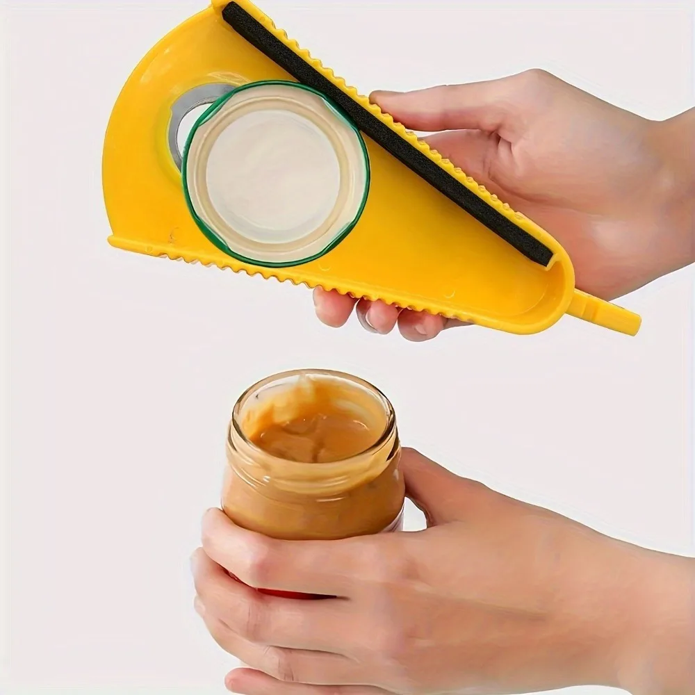 1pc Versatile Manual Bottle Opener - Durable Pet,Effortless Jar & Lid Removal For Home And Restaurant Use,kitchen