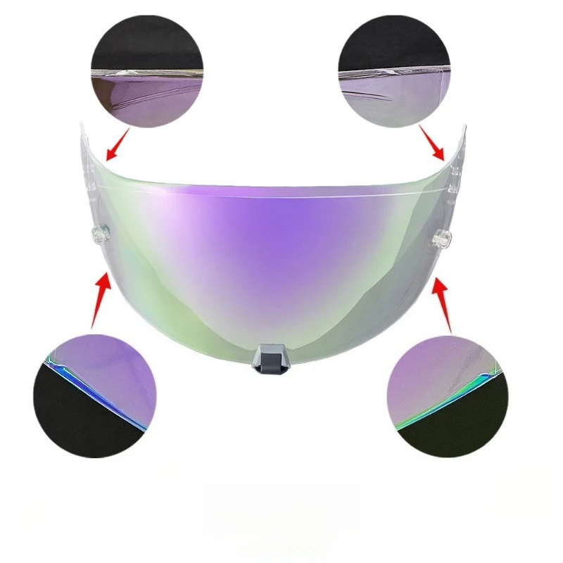 Visor for SCORPION EXO R1 Air R1 EVO T520 ST1400 Helmet Lens Anti Fog High Impact Protection UV Cut Durable High Strength