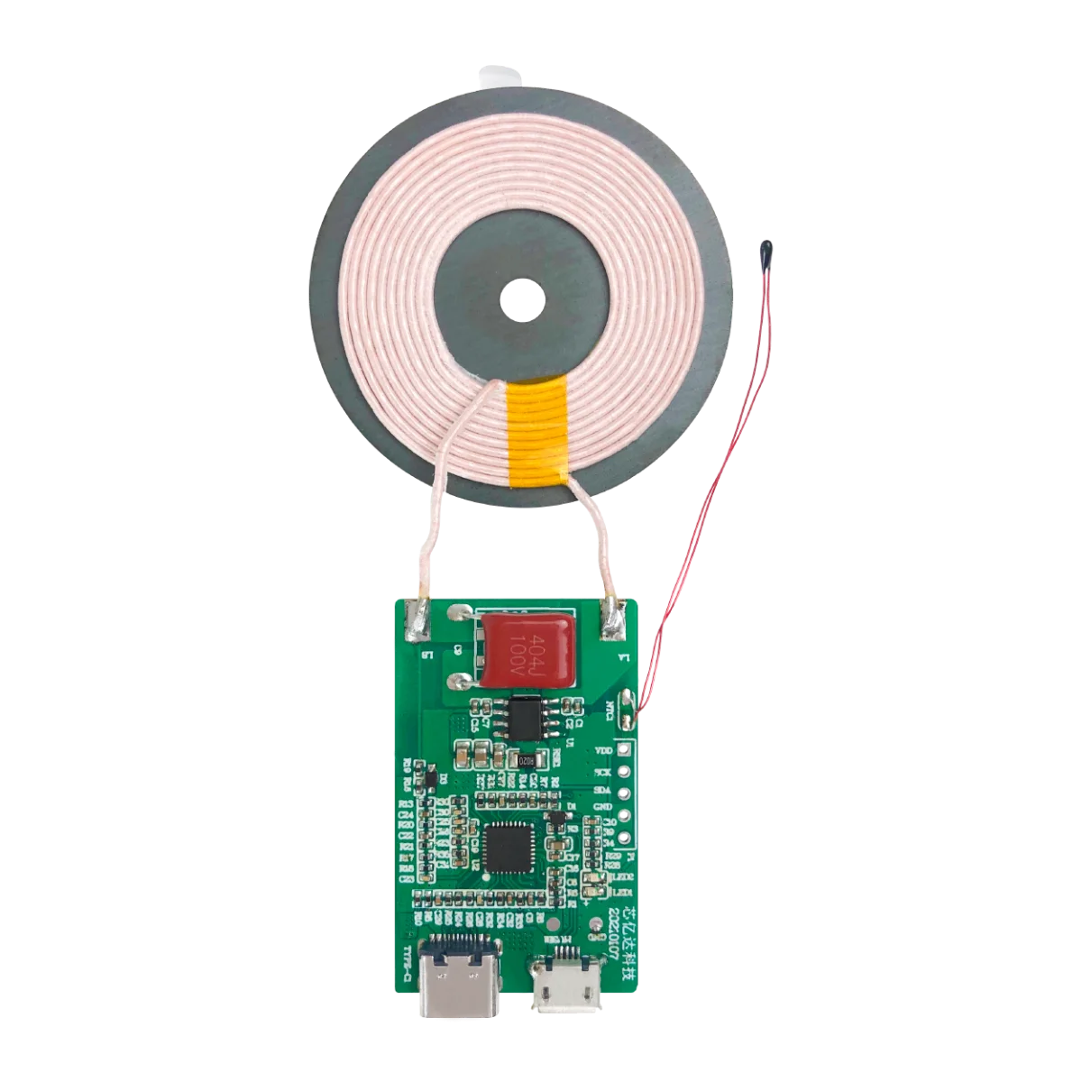 

7MM QI Standard Coil of Wireless Fast Charging Transmitter Module of 10w Wireless Charger