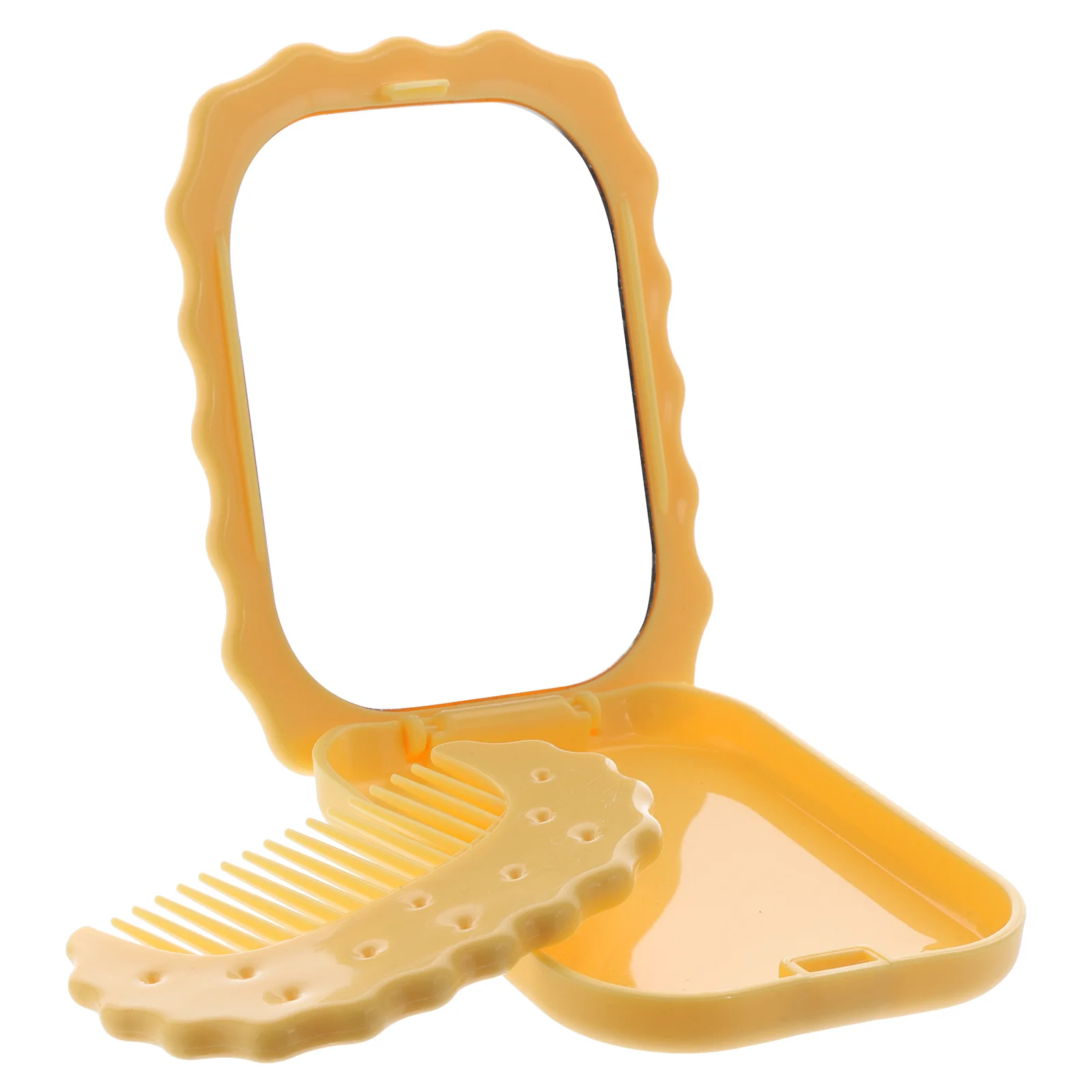 

Travel Compact Mirror Small Foldable Makeup Mirror Lightweight Non Breakable Design High Precision Reflection for Women Girls