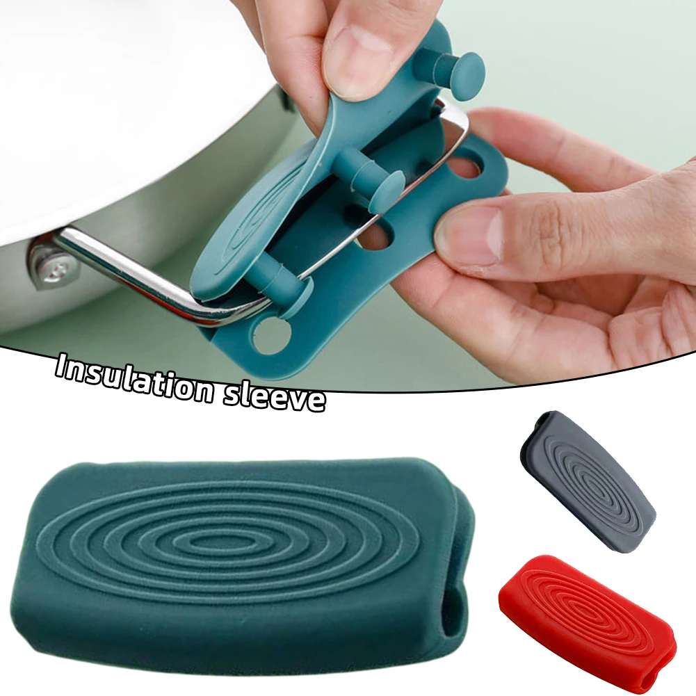 Heat Insulated Hot Grip Holder Comfortable BPA Free Handle For Oven