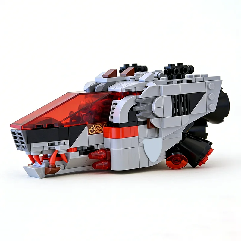401 Uds. MOC Space Wolftron Pack modelo líder bloques de construcción juguetes de arquitectura idea regalo de Navidad ladrillo educativo creativo niños
