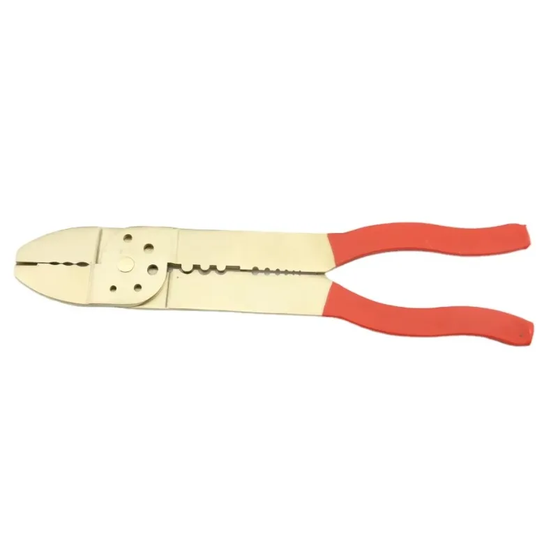 الألومنيوم البرونزية والبريليوم النحاس صمام التبديل غير شرارة معزول كابلات الموصلات العقص أداة 8in غرفة الاتصالات