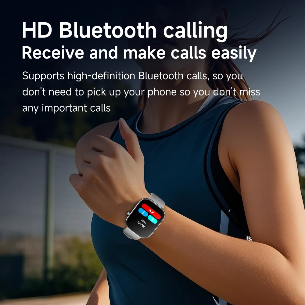 Original KUMI KU7 Meta & Plus Smart Watch image 3