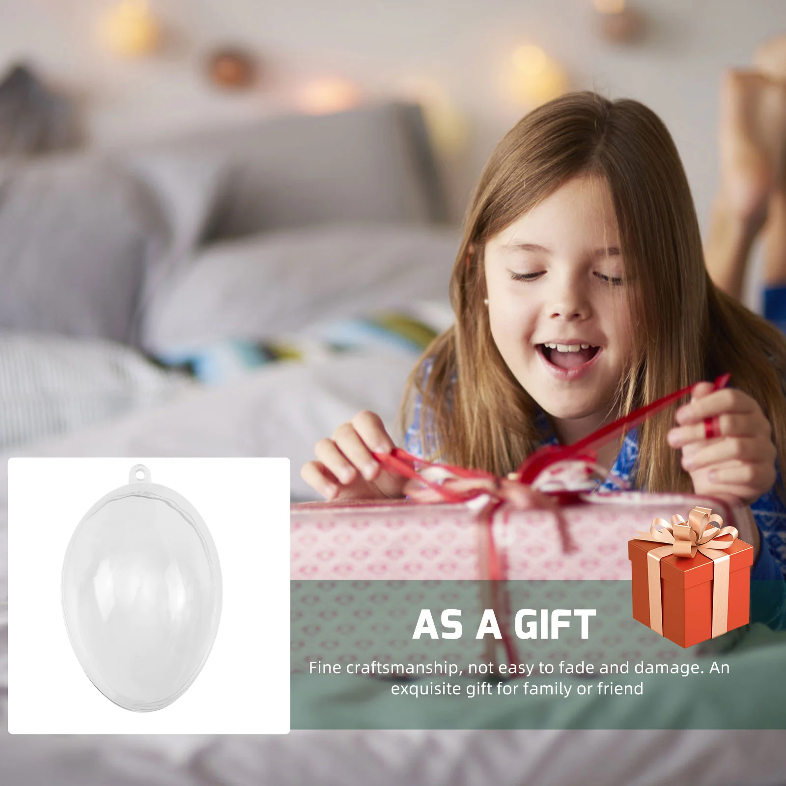 

12Pcs Easter Egg Pendant Plastic Hanging Decorations Exquisite Festival Scene Hanging Decor for Party Home Hotel Shopping Mall