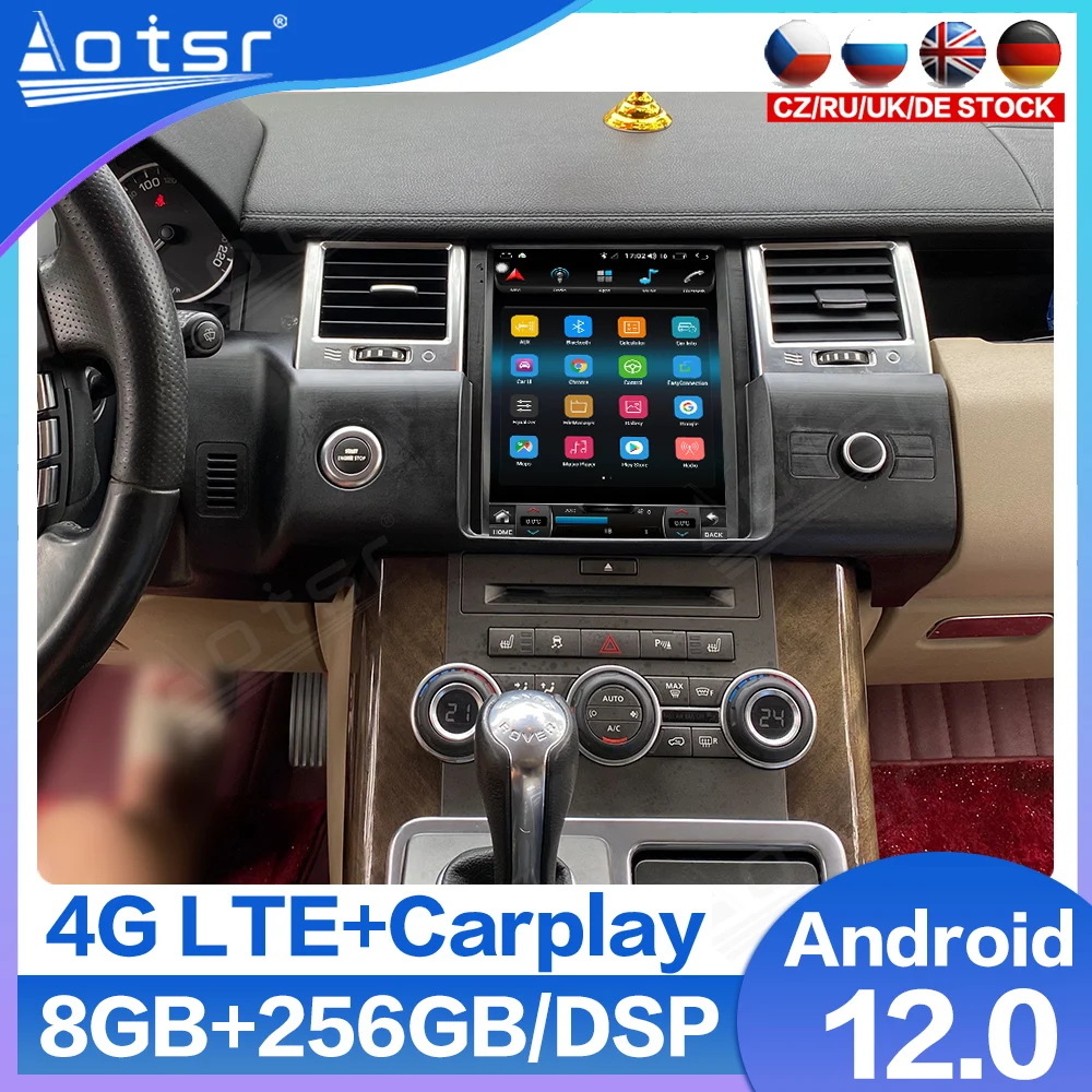 

Car Radio For Land Rover Range Rover Sport Android Multimedia Player 2010 2011 2012 2013 Tesla Big Screen GPS Navigation Stereo