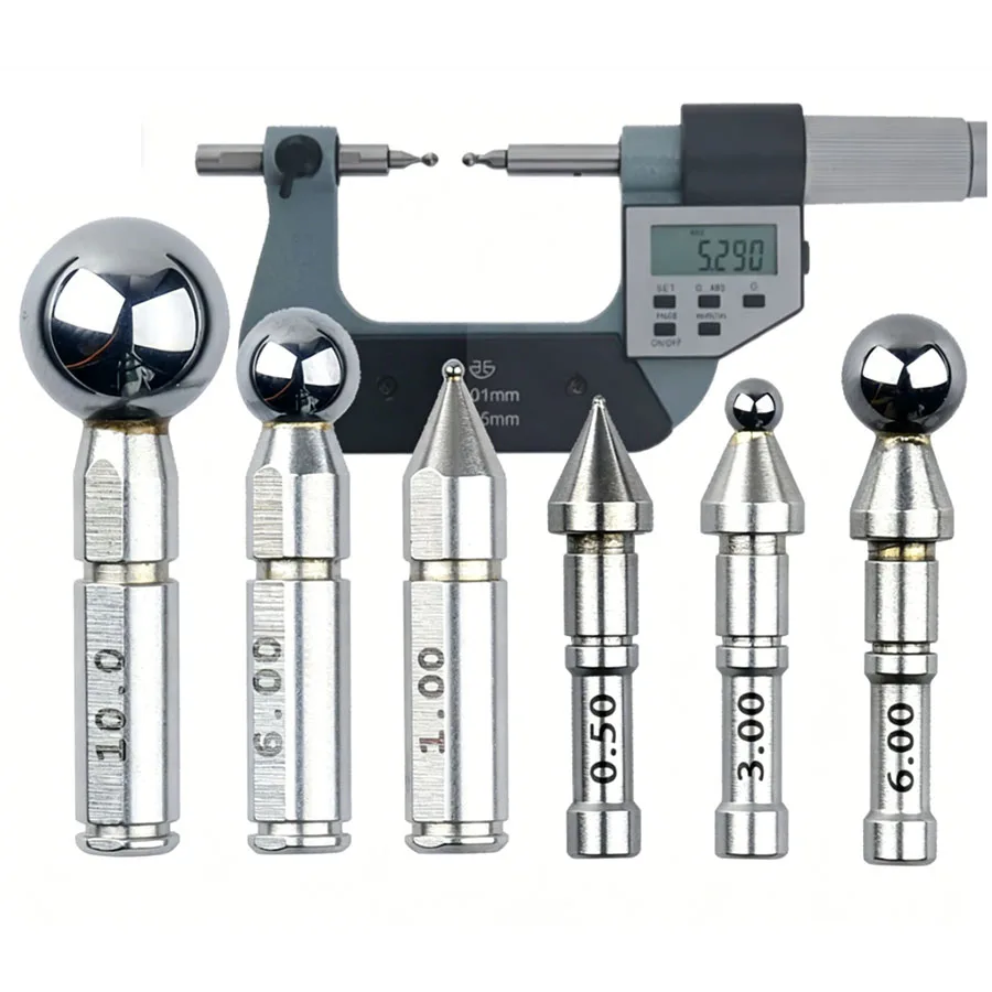 Sanfeng Gear Micrometer Measuring Head for Measuring Gear Pitch Circle Diameter Gear Micrometer Measuring Head Customization