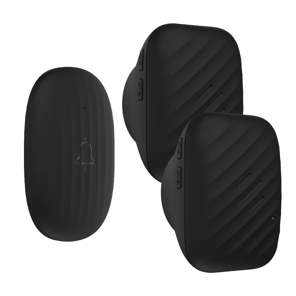 Energy-Saving Long-Range Self Powered Wireless Doorbell Melody Door Bell Home Battery Power 60 Melodies No Battery Power Tool ﻿