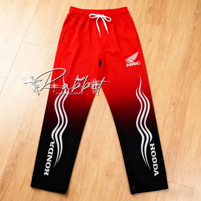 

25/26 New Outdoor Cycling Motorcycle Racing Off Road Enthusiast Pants Men's Sports Speed Drying Honda Racing Team Rider Pants