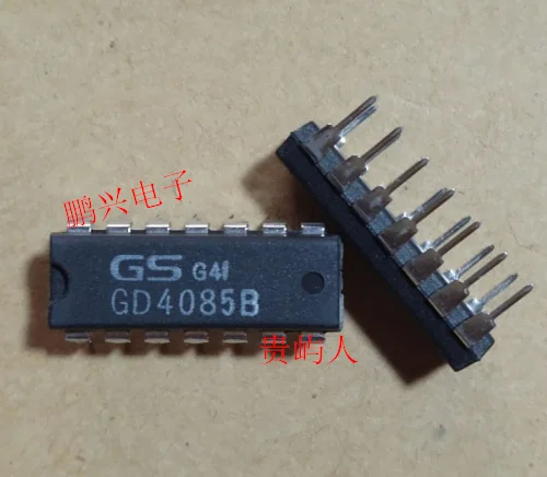 Spedizione gratuita GD4085B 4085 IC DIP-14 10 pezzi