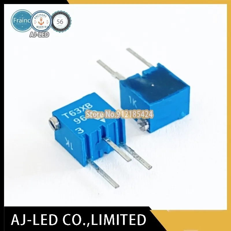20pcs/lot T63XB10 10R T63XB1K 1K T63XB10K 10K SM-43TW103 10K
