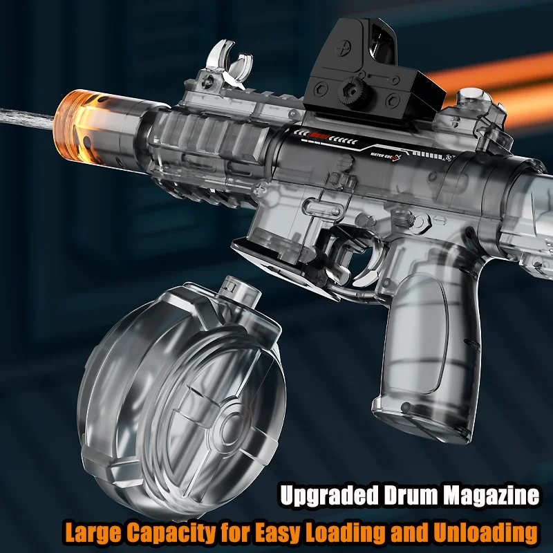 Electric Water Guns For Adults Large Capacity Powerful Automatic Squirt Gun Outdoor Summer Pool Beach Game Toy For Boys And Kids view 6