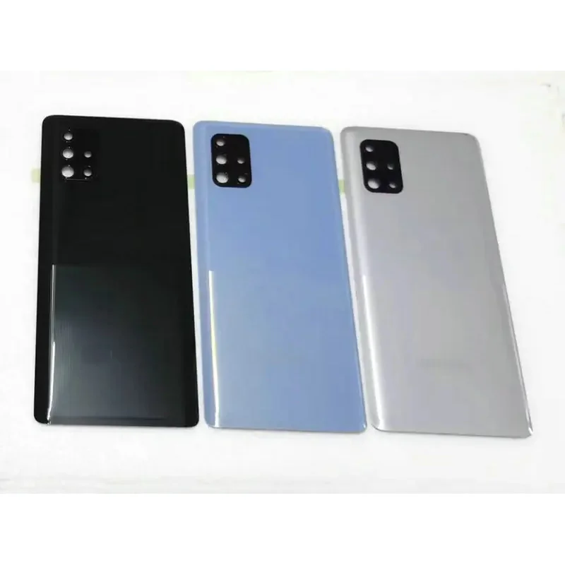 

For Samsung Galaxy A71 a716 a716f 5G back battery door cover parts rear case housing repair replacement