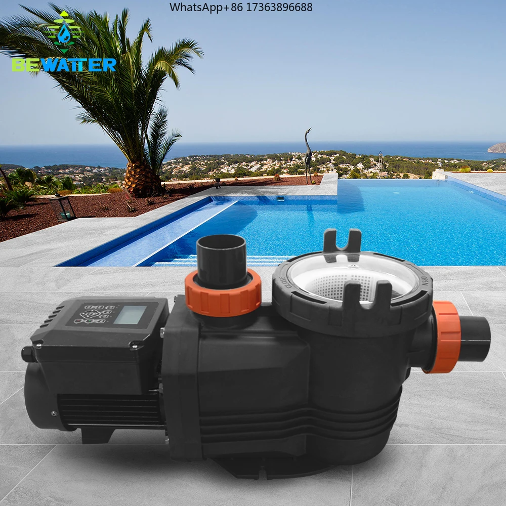 

Электрический малошумный насос Bewatter для бассейна, насос для воды в бассейне с регулируемой скоростью, насос для плавательного бассейна