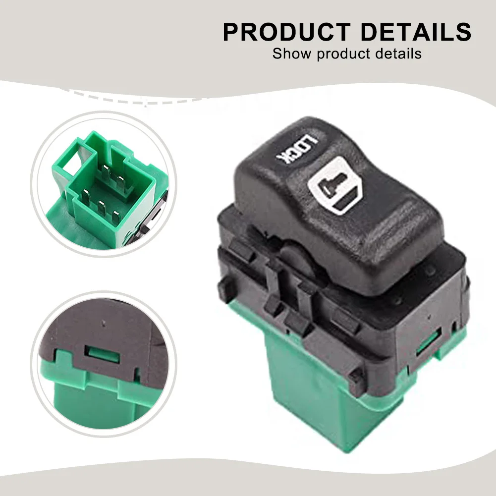Interruptor de bloqueo de puerta de coche para Chevrolet Venture 2000-2005, para Oldsmobile Silhouette 2000-2004, número OEM: 10416104 ABS