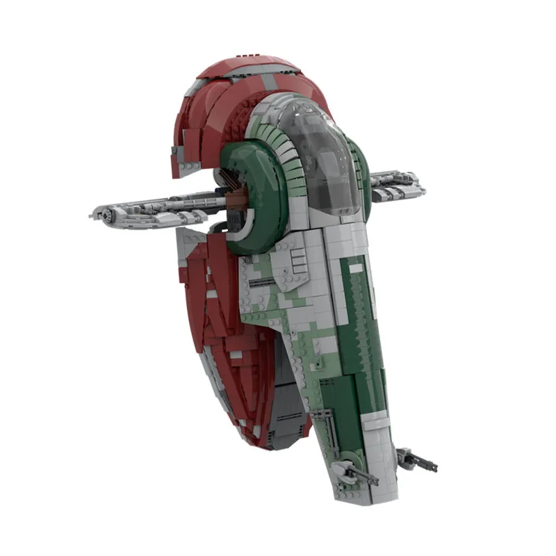 3066pcs MOC Star Battle Ultimate Collector Series Boba Fett's Slave 1 Stud.io File Boba Fett Model Building Blocks Toy Craft