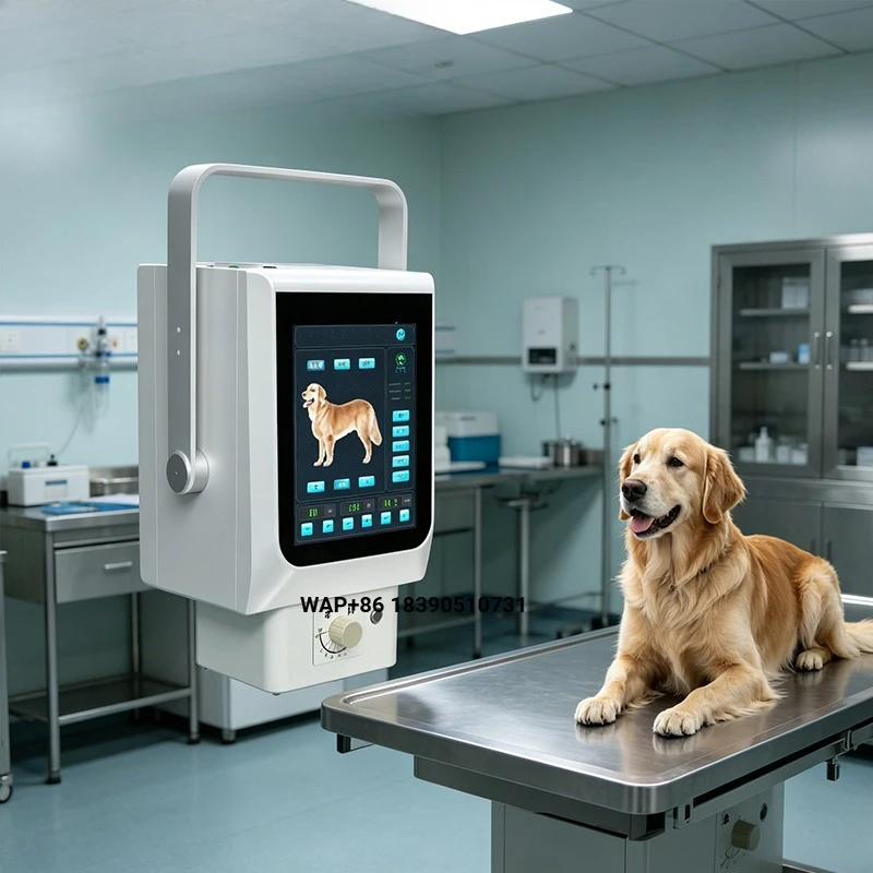 Portable digital X-ray machine XR-Y300 medical high frequency 8kw 160mA mobile X-ray machine veterinary X-ray machine