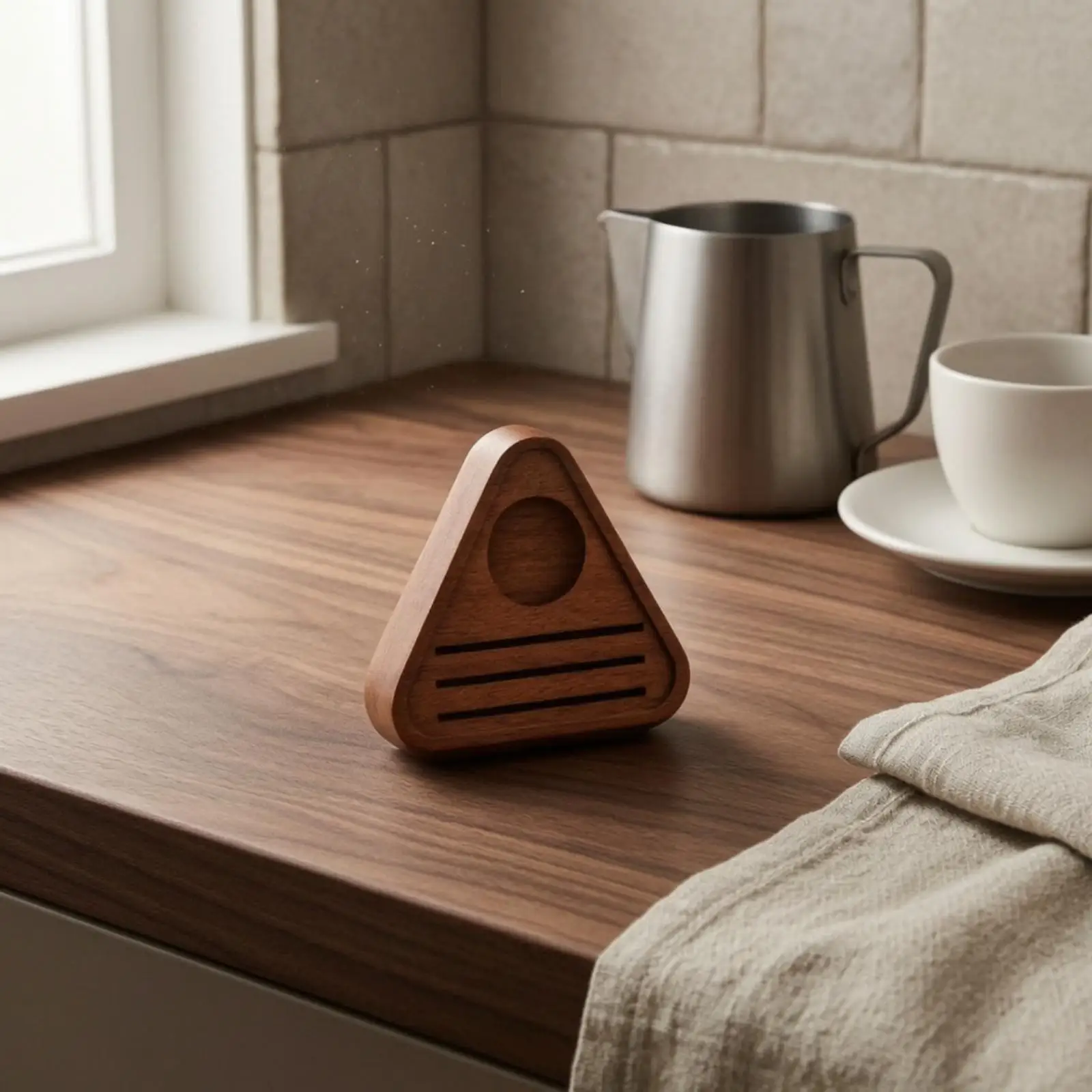 Triangle Solid Wood Storage Rack with Pin Holder for Divider Screen Organizer Small Corner Shelf Storage Furniture
