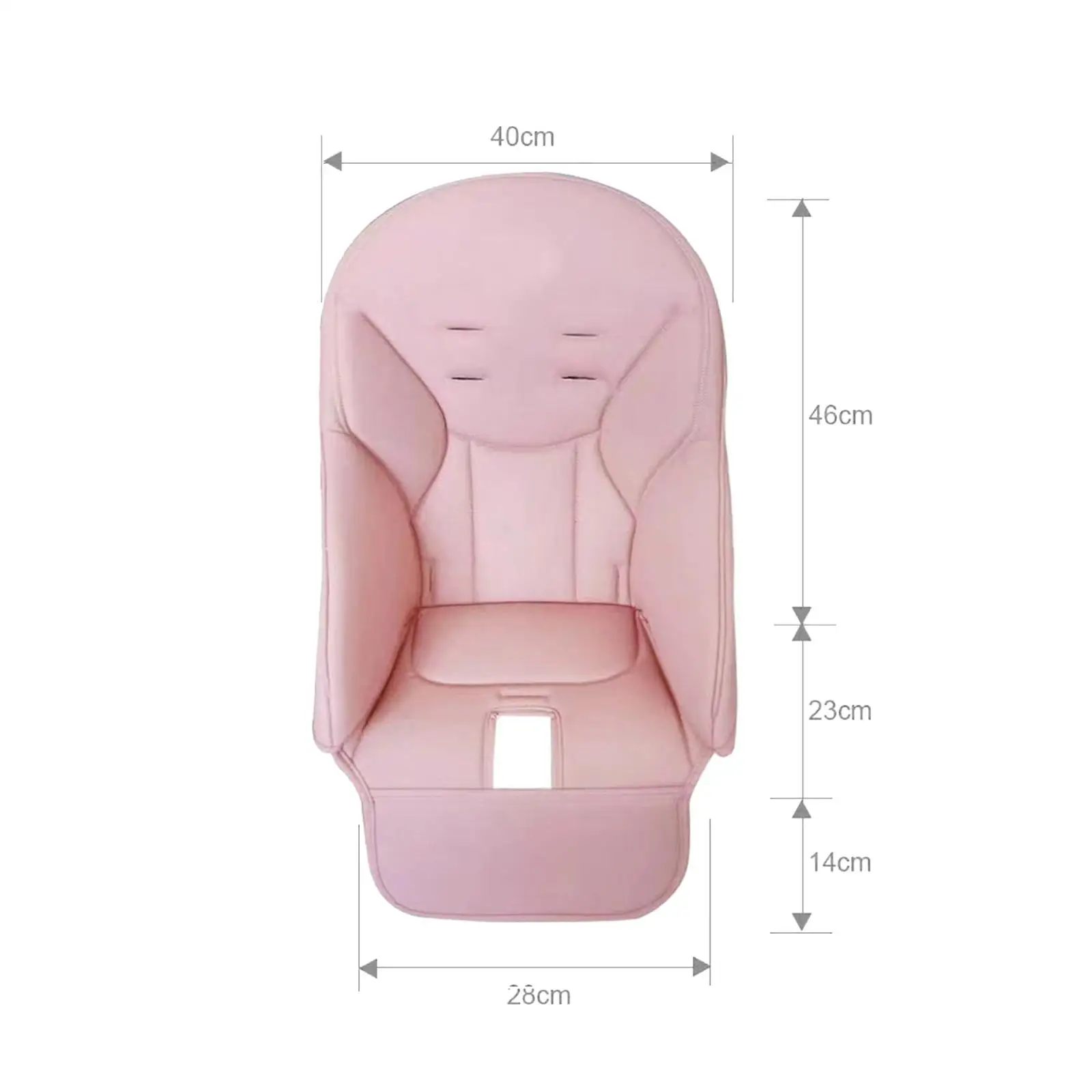 Baby Dining Chair Cover Dining Chair Mat Girls Small Chair Comfortable Backrest Kids Toddlers Chair Protector Seat Pad 1Piece