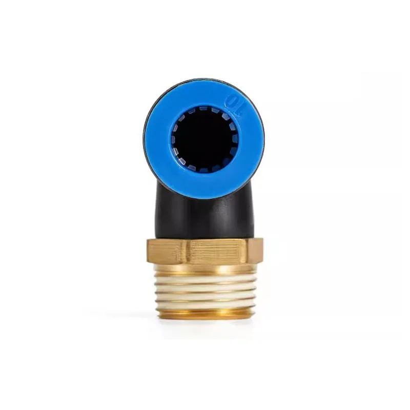 PL Pneumatic Quick Connector Threaded Elbow PL6-01/8-02/8-04/10-02/12-03 Hose Air Fitting - Image 4