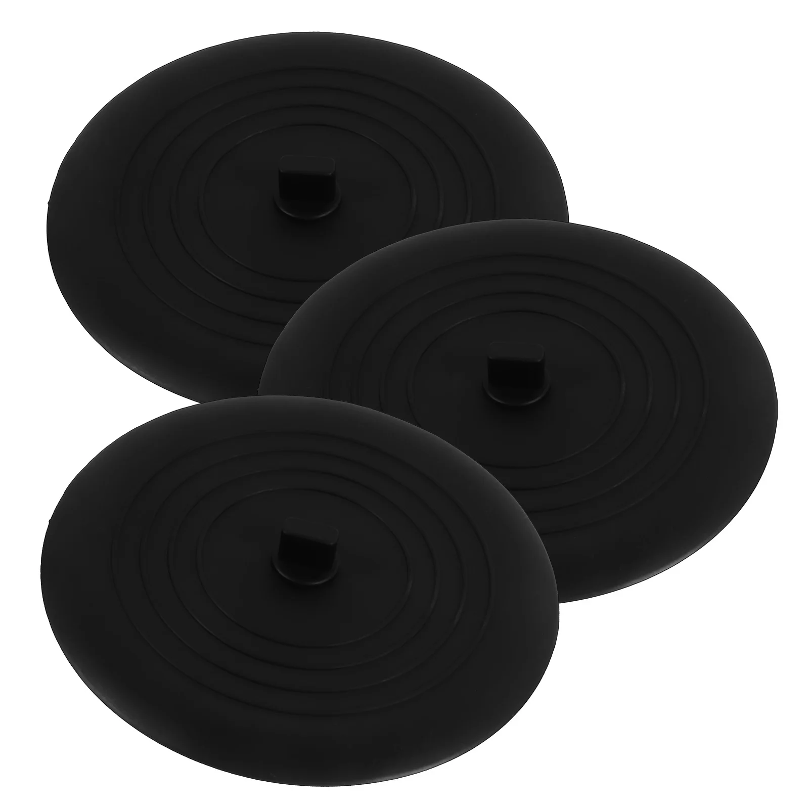 

3Pcs Bathtub Stopper Plug Silicone Kitchen Sink Drain Stoppers Practical Water Sealer Silicone Bathtub Stoppers