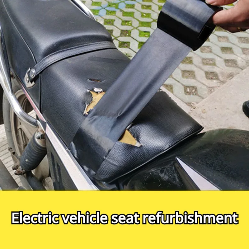 Yeni siyah kendinden yapışkanlı deri onarım bant kanepe araba koltukları için çanta ceketler mobilya ayakkabı ilk yardım yama deri yama