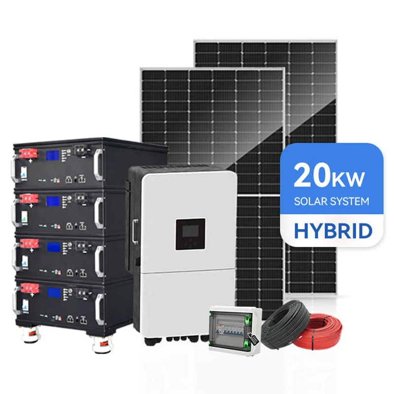 Solaranlage Komplett 5KW 8KW 10KW 12KW 15KW Hybrid Solar System Single Phase 230V Home LiFePO4 Battery Mono Solar Panel Energy