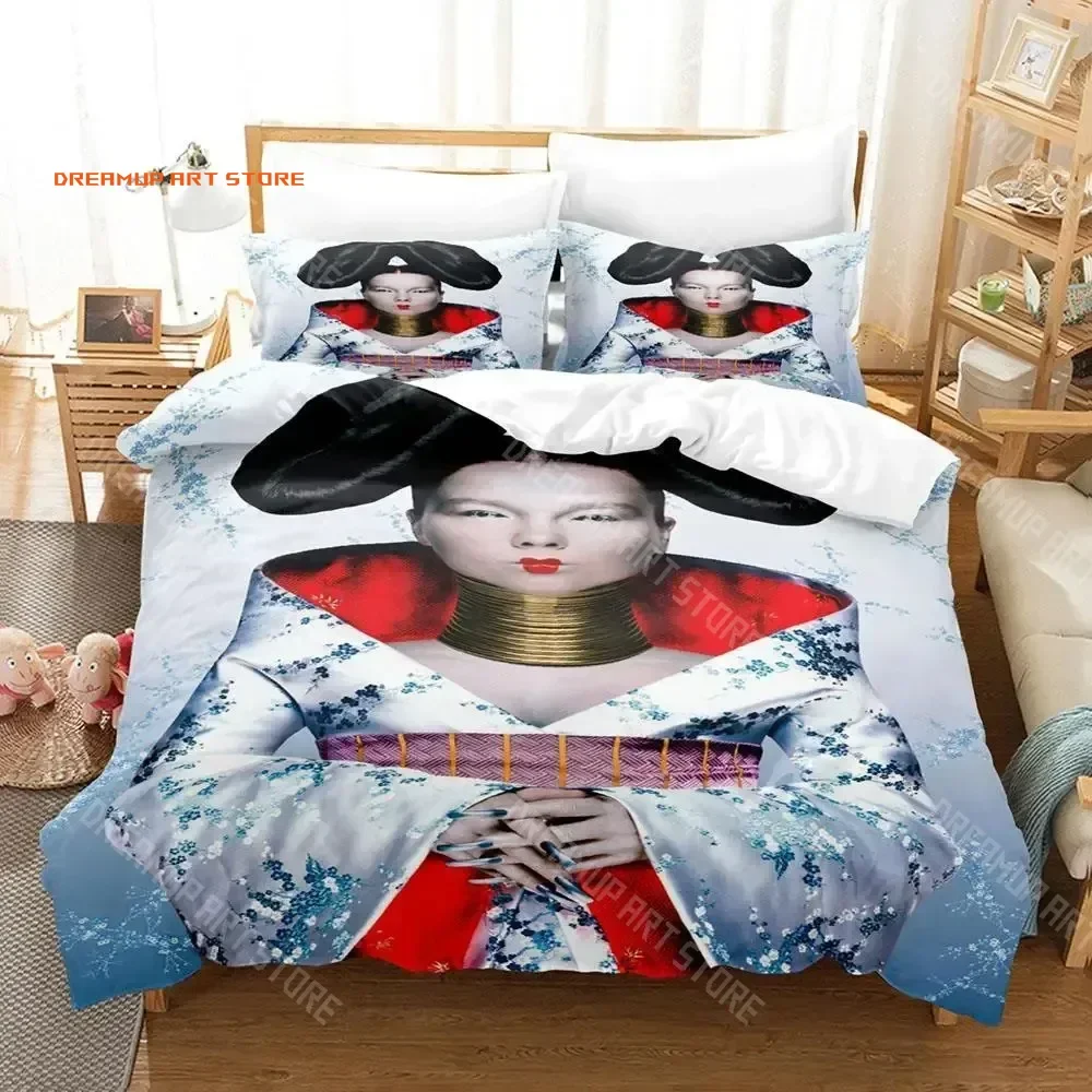 2026 Bjork Bedding Set Single Twin Full Queen King Size Bed Set Aldult Kid Bedroom Duvetcover Sets Anime