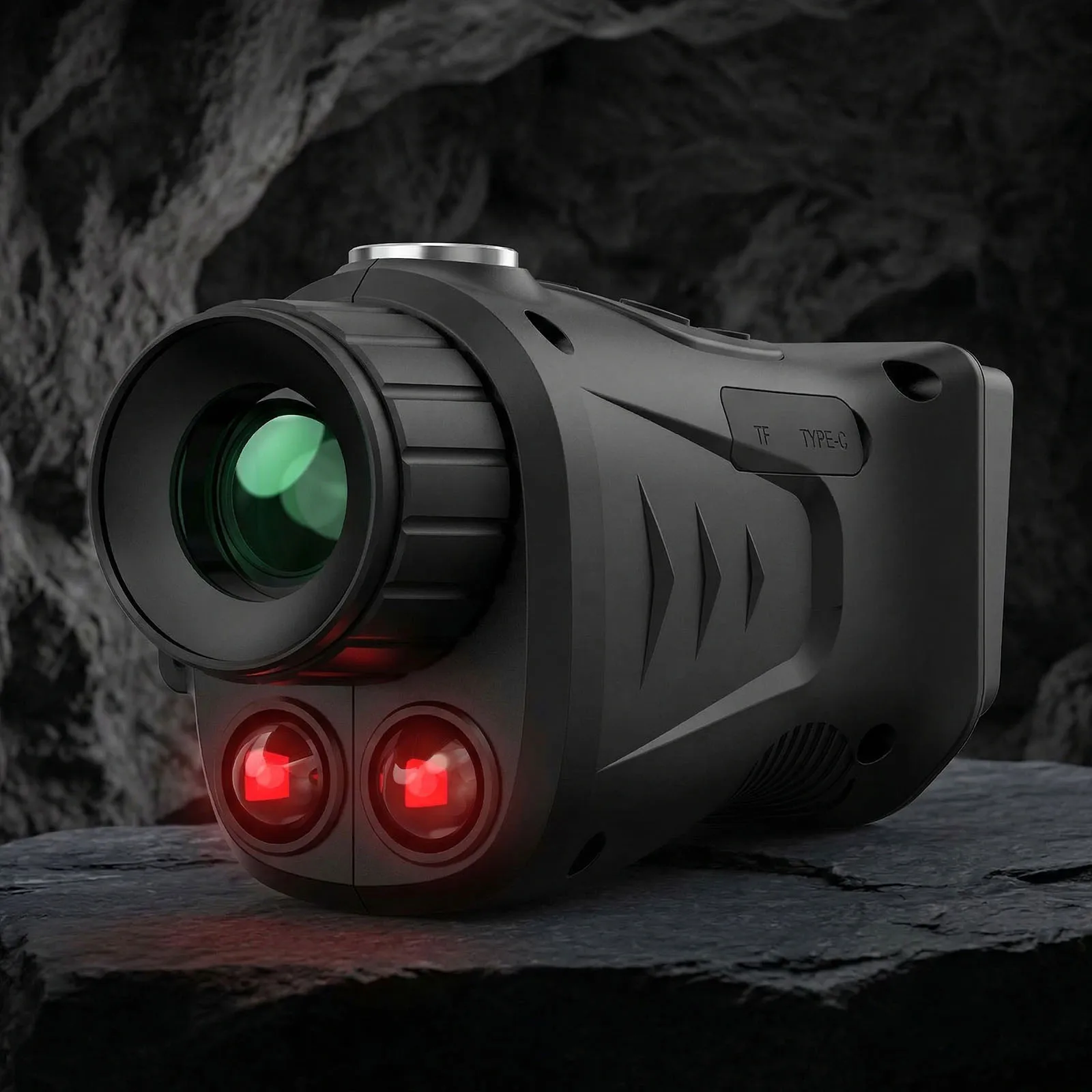 4K Outdoor HD Telescope Camera with 2.8 Inch Large Screen 18X Digital Zoom Hunting Camera Digital Infrared Monocular Telescope
