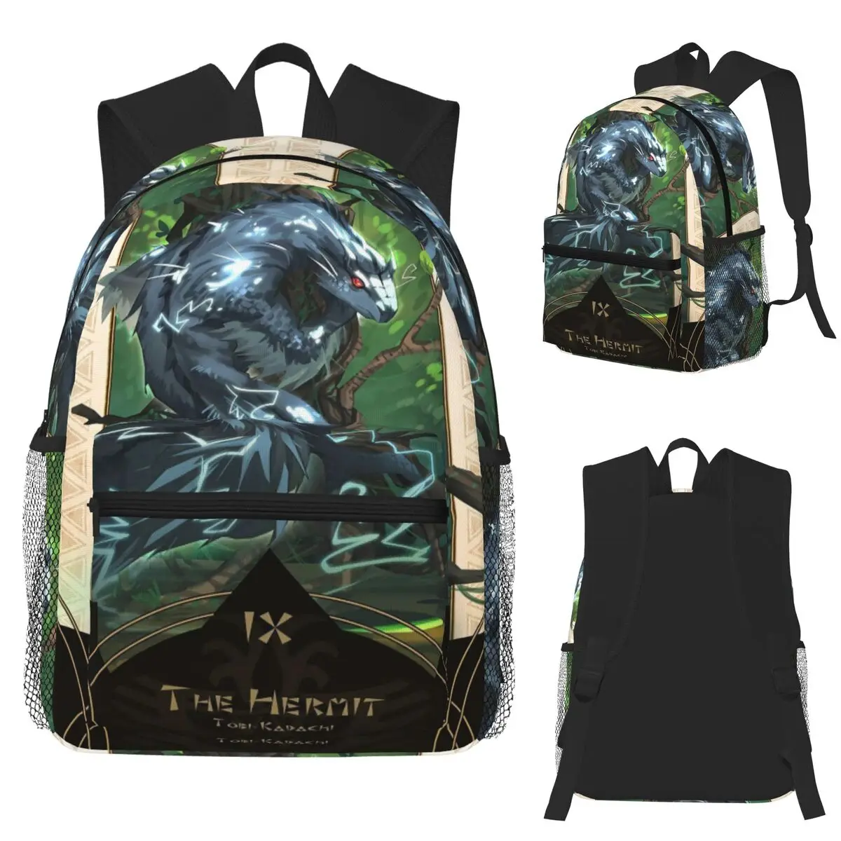 

Monster Hunter Wilds символ видеоигры студенческий рюкзак школьная сумка походный дорожный рюкзак для мужчин и женщин Bookbag сумки на плечо