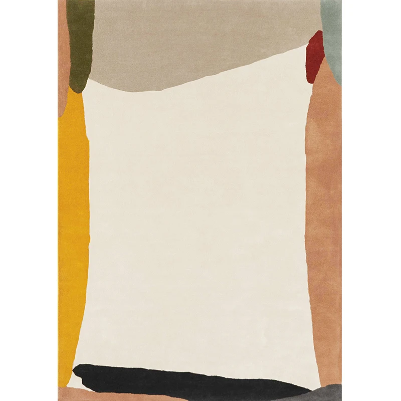 

Nordic ins style retro Bauhaus carpet living room