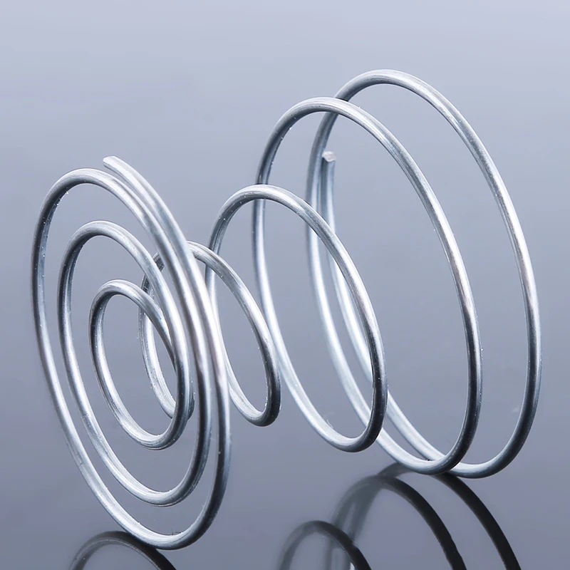 Supporto per piante ad aria a molla in metallo supporto per Rack appeso contenitori supporto per fiori decorazione per balcone Base a molla pneumatica in argento decorazione per la casa
