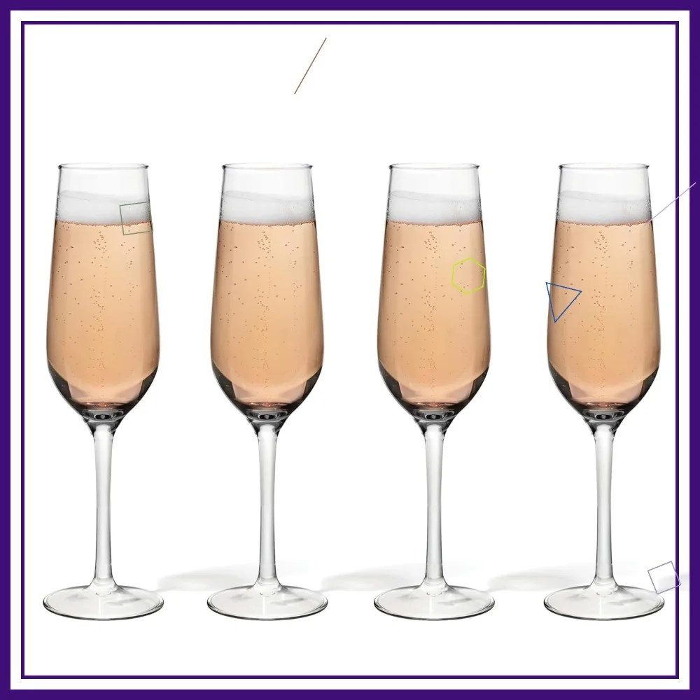 

24 упаковки небьющихся пластиковых флейт для шампанского, можно мыть в посудомоечной машине и термостойкость, материал премиум-класса Tritan