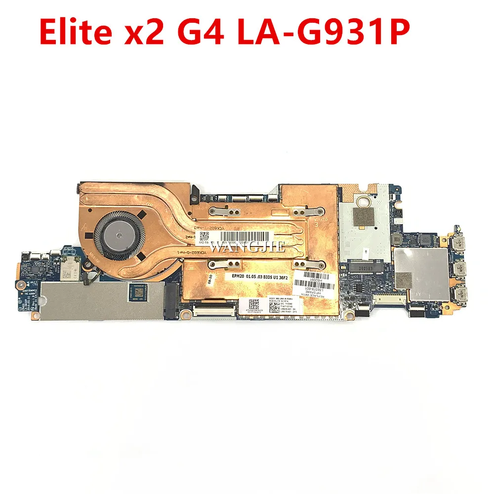 

For HP Elite x2 G4 Laptop Motherboard L88378-601 L67391-601 L67395-601 L67392-601 L67388-601 LA-G931P 100% Working